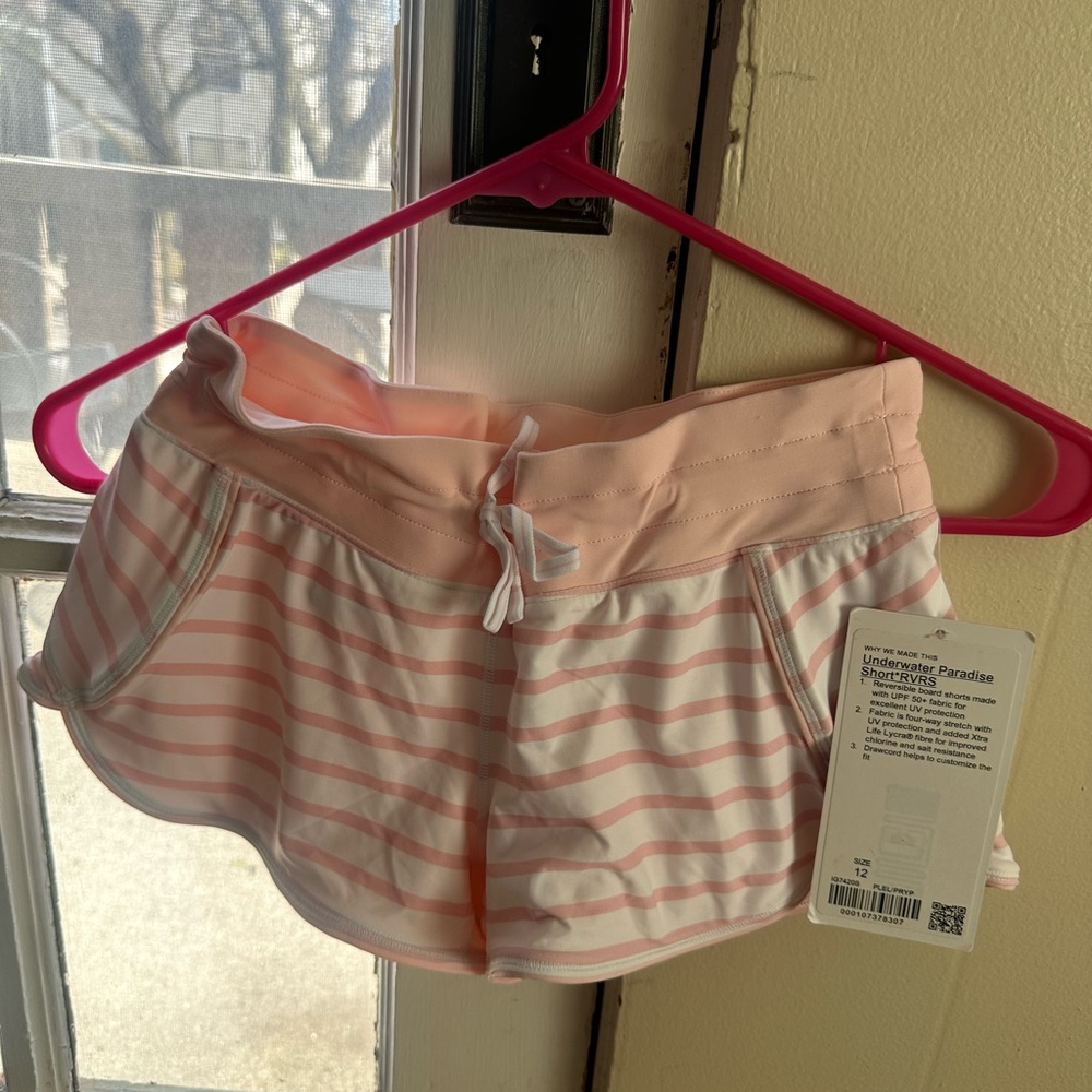 NWT Ivivva swim shorts size 12